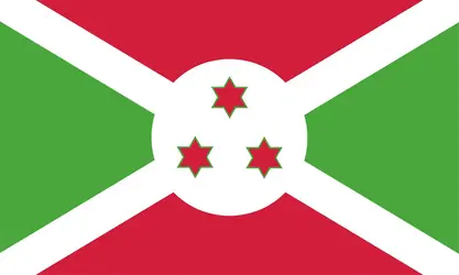 Burundi : drapeau - crédits : Encyclopædia Universalis France