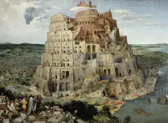 <em>La Tour de Babel</em>, de Pieter Bruegel l’Ancien - crédits : G. Nimatallah/ De Agostini/ Getty Images