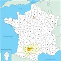 Tarn-et-Garonne : carte de situation - crédits : © Encyclopædia Universalis France
