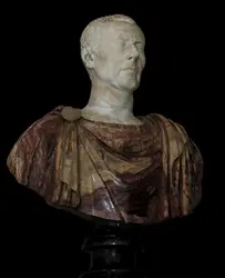 Buste de César - crédits : Sergey Sosnovskiy/ Albani collection/ ancientrome.ru ; CC BY-SA 4.0