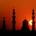 Minarets de la mosquée du Sultan Hassan, Le Caire, Égypte - crédits : A. Vergani/ DeAgostini / Getty Images