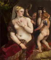 <em>Vénus au miroir</em>, Titien - crédits : Courtesy National Gallery of Art, Washington