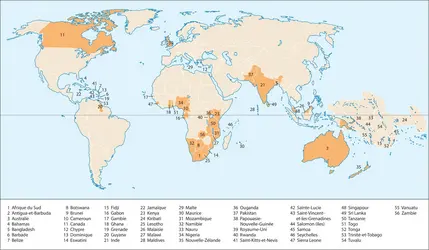 Commonwealth - crédits : Encyclopædia Universalis France