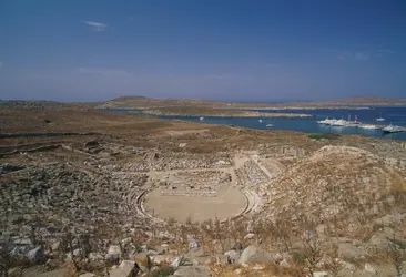 Théâtre de Délos, Grèce - crédits : G. Cozzi/ DeAgostini/ Getty Images