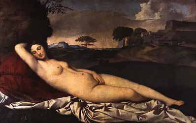 Vénus endormie ou Vénus couchée, Giorgione - crédits :  Bridgeman Images 