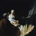 Deux Philosophes en conversation, Rembrandt - crédits :  Bridgeman Images 