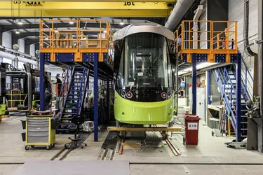 Industrie ferroviaire, Hautes-Pyrénées - crédits : © Frédéric Scheiber/ Hans Lucas/ AFP