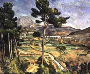 La Montagne Sainte-Victoire, P. Cézanne - crédits :  Bridgeman Images 