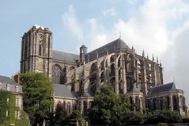 Cathédrale du Mans, Sarthe - crédits : © P. Greboval/ E.U.