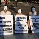 Manifestation en Grèce - crédits : © Vicspacewalker/ Shutterstock