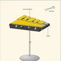 Glockenspiel - crédits : Encyclopædia Universalis France