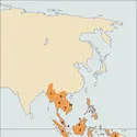 A.S.E.A.N. (Association des nations du Sud-Est asiatique) - crédits : Encyclopædia Universalis France
