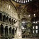 Sainte-Sophie, Istanbul, Turquie, vue intérieure - crédits :  Bridgeman Images 