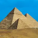 Pyramides de Gizeh, Égypte - crédits : A. Vergani/ De Agostini/ Getty Images