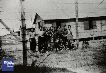 Camp de Montreuil-Bellay, 1944 - crédits : © Mémorial de la Shoah