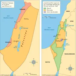 Palestine - crédits : © Encyclopædia Universalis France