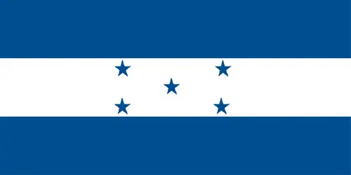Honduras : drapeau - crédits : Encyclopædia Universalis France