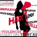 Affiche d’une campagne contre le harcèlement dans le couple - crédits : © DRDFE ; gouv.fr ; Union des femmes de Martinique (UFM