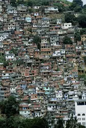 Favela de Rio de Janeiro, Brésil - crédits : David Frazier/ Getty Images