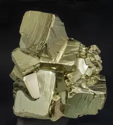 Pyrite ou « or des fous » - crédits : Fabreminerals.com