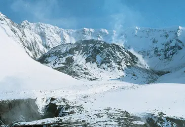 Dôme de dacite du mont Saint Helens - crédits : © L. Topinka/ Courtesy of the U.S. Geological Survey