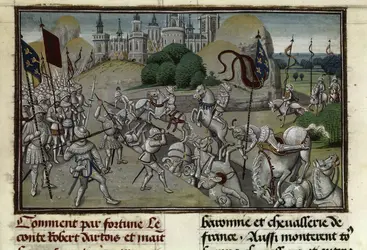 Bataille de Courtrai, 1302 - crédits : © Jérôme da Cunha/ akg-images