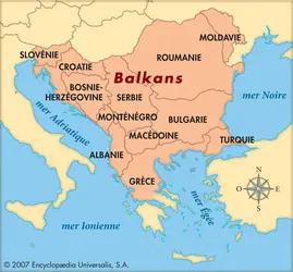 Balkans - crédits : © Encyclopædia Universalis France