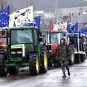 Manifestation contre la P.A.C. - crédits : Mossay/ Belga/ AFP