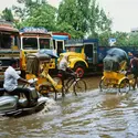 Mousson en Inde - crédits : Martin Puddy/ Getty Images