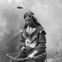 Guerrier sioux - crédits : © Library of Congress, Washington, D.C.; photograph, Heyn (neg. no. LC-USZ62-55848