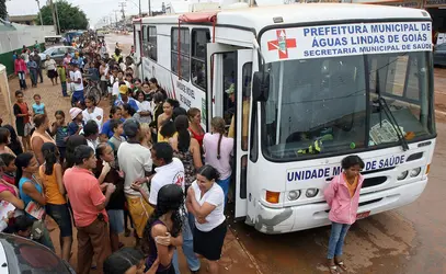 Vaccination contre la fièvre jaune - crédits : Joedson Alvarez/ AFP