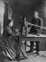 Marie et Pierre Curie - crédits : Hulton Archive/ Getty Images