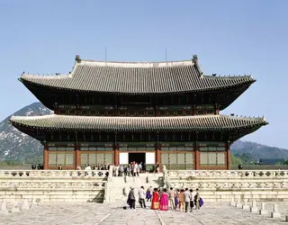 Palais Kyongbok, Séoul, Corée du Sud - crédits : © Spectrum Colour Library/Heritage-Images