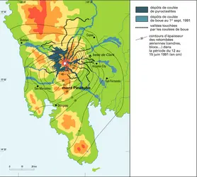 Éruption du Pinatubo, Philippines, 1991 - crédits : © Encyclopædia Universalis France