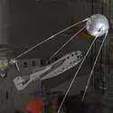 Réplique de Spoutnik-1 - crédits : © National Air and Space Museum