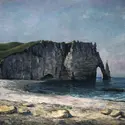 La Roche percée d’Étretat, G. Courbet - crédits :  Bridgeman Images 