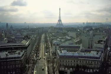 Vue de Paris - crédits : © David Burnett—Contact Press Images/PictureQuest