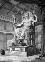 Statue de Zeus à Olympie - crédits : bildagentur-online/ Universal Images Group/ Getty images