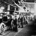 Usine Ford, Detroit, États-Unis - crédits : Hulton Archive/ Getty Images