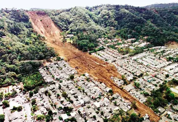 Glissement de terrain - crédits : © AP