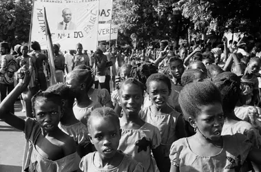 Indépendance de la Guinée-Bissau, 1974 - crédits : © Alain Dejean/ Sygma/ Getty Images
