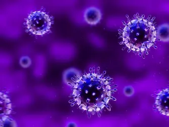 Dessin du virus du sida - crédits : © S. Kaulitzki/ Shutterstock