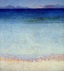 <it>Les Îles d'or</it>, peinture d'Henri-Edmond Cross - crédits : Josse/ Leemage/ Corbis/ Getty Images