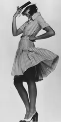 Robe de Christian Dior - crédits : Keystone/ Hulton Archive/ Getty Images