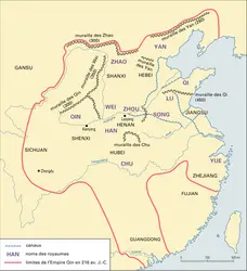 Chine : Royaumes combattants - crédits : Encyclopædia Universalis France
