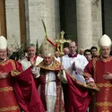 Le pape Benoît XVI - crédits : Marco Di Lauro/ Getty