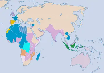 La décolonisation de l'Afrique et de l'Asie - crédits : © 2005 Encyclopædia Universalis France S.A.