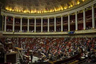L’hémicycle de l’Assemblée nationale - crédits : Thierry Le Fouille/ SOPA Images/ LightRocket/ Getty Images