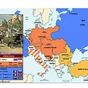 Alliances en Europe à la veille de la Première Guerre mondiale - crédits : © Encyclopædia Universalis France