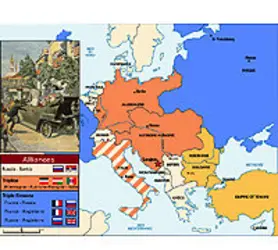 Alliances en Europe à la veille de la Première Guerre mondiale - crédits : © Encyclopædia Universalis France